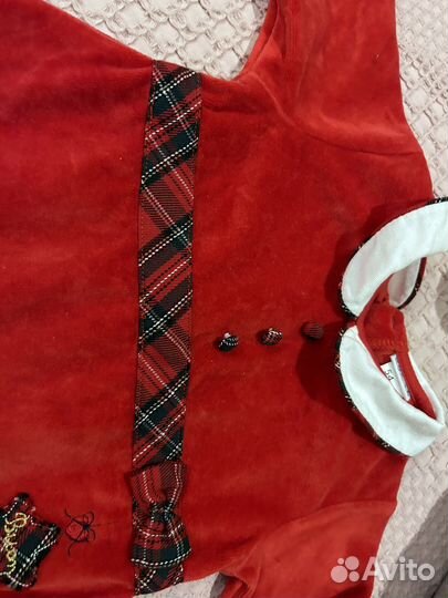 Новогоднее платье для малышки