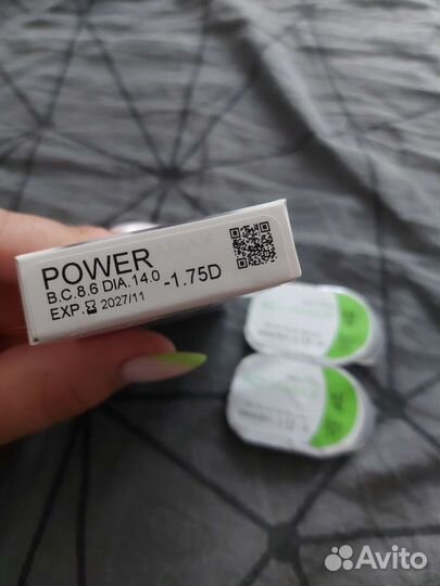 Линзы двухнедельные aquamax -1.75