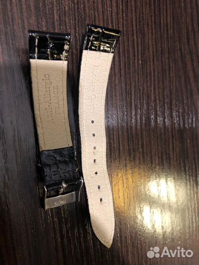 Ремешок кожаный для часов новый