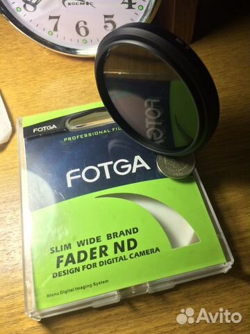 Фильтр нейтральной плотности Fotga ND 58mm 2-400