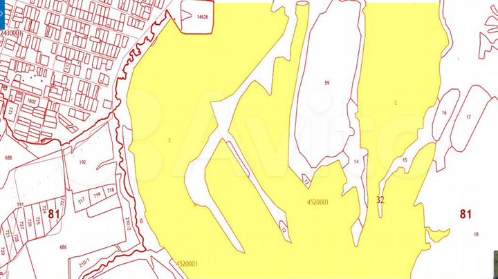 Участок 261,87 га (СНТ, ДНП)