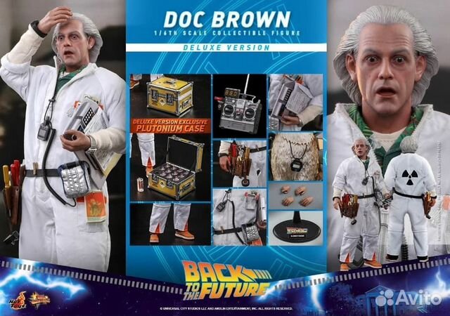 Hot toys Back to the Future Doc Brown