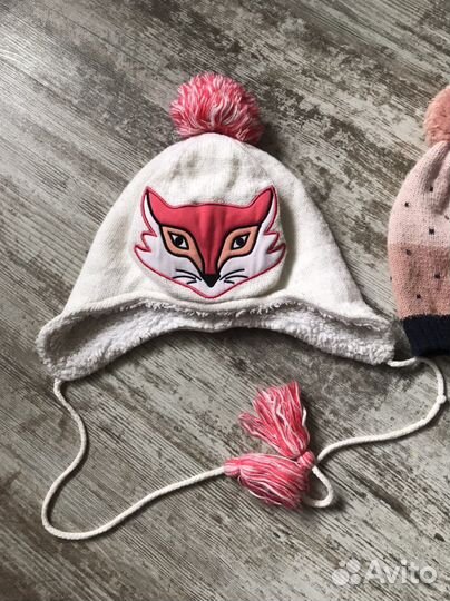 Шапки для девочки 5-6 лет