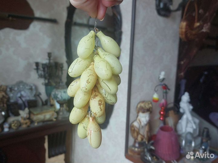 Елочная игрушка виноград СССР