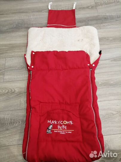 Зимний конверт в коляску