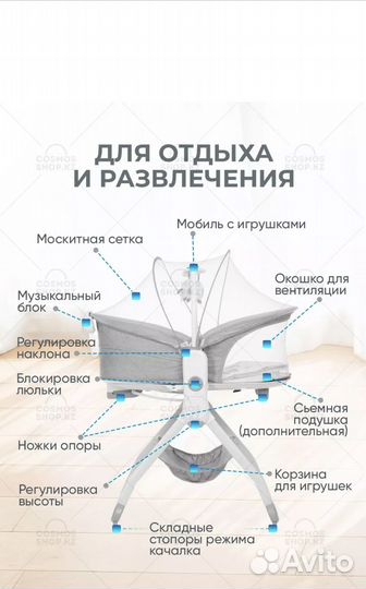 Люлька переноска для новорожденных
