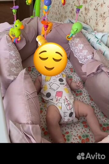 Бортики в детскую кроватку