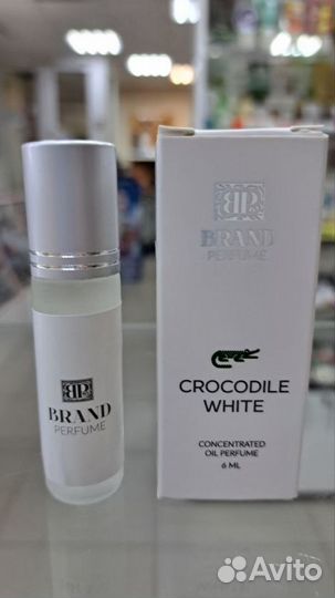 Масляные духи мужские Crocodile White