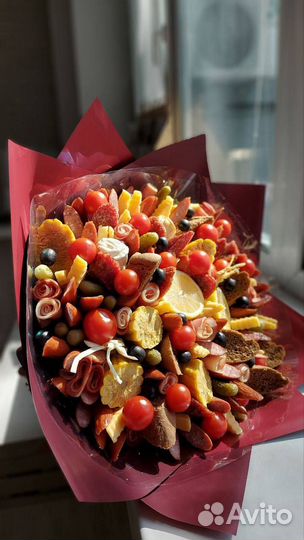 Букет из колбасы