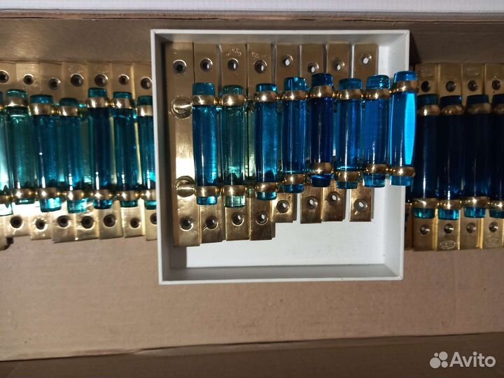 Стеклянные ручки. 19 векъ