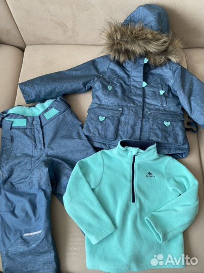 Комбинезон демисезонный 98 104 decathlon