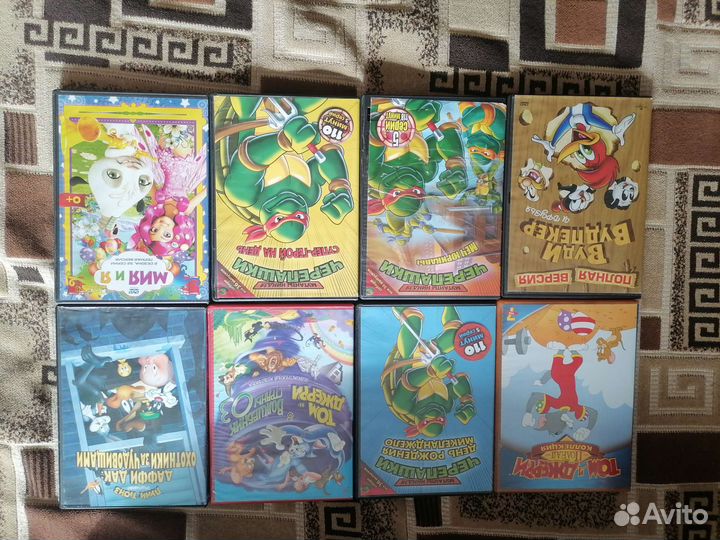 Диски с мультфильмами