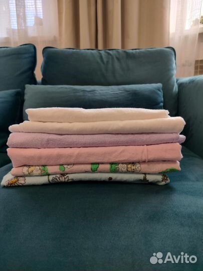 Пеленки, одеяло, комплект в детскую кроватку