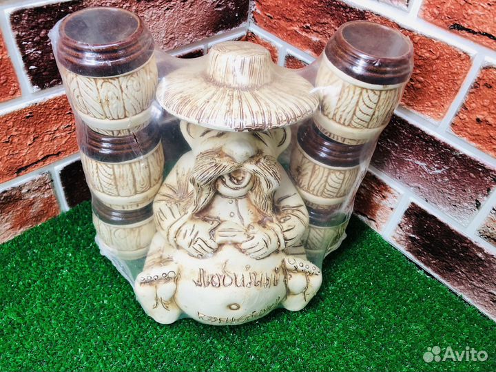 Z.8407 керамический набор (штоф + 6 рюмок)