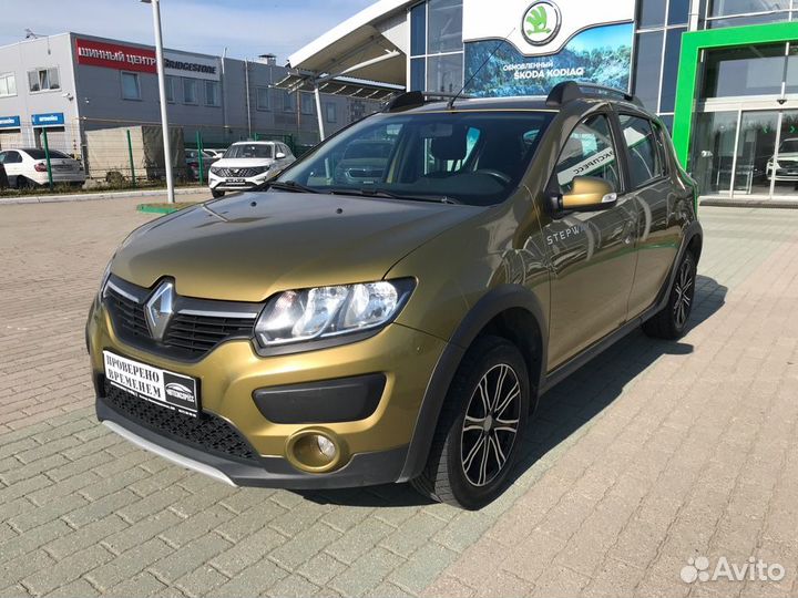 Renault Sandero Stepway 1.6 МТ, 2016, 97 490 км