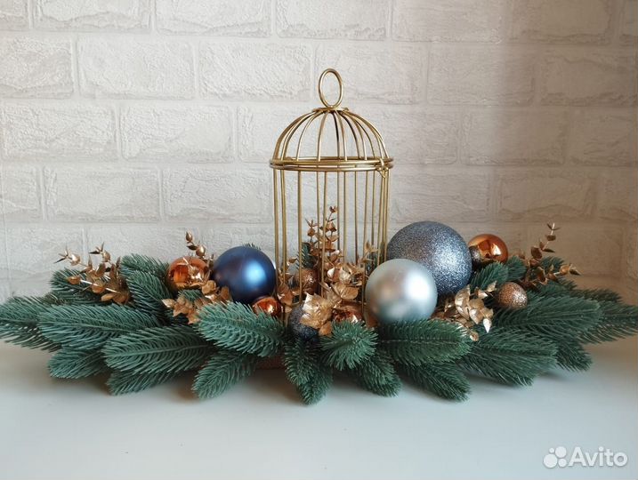 Новогодний подсвечник