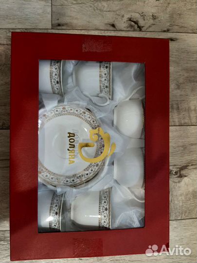 Чайный сервиз Доляна фарфор