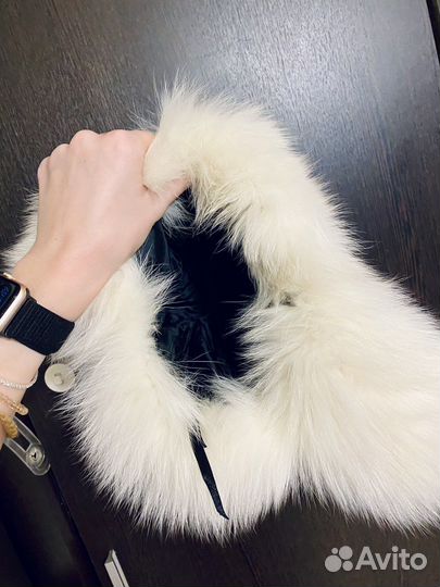 Шапка ушанка натуральный мех