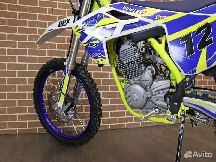 Мотоцикл Motoland XT250 ST бело-синий