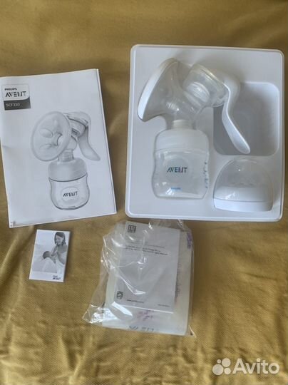 Молокоотсос ручной phillips avent