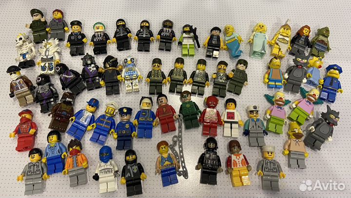 Человечки Lego от 100 р за 1 шт