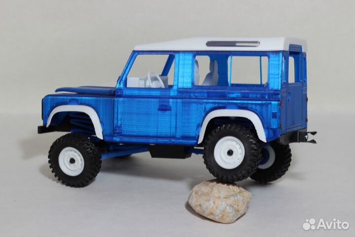 Машинка. Игрушка. Land Rover Defender. 3Д печать