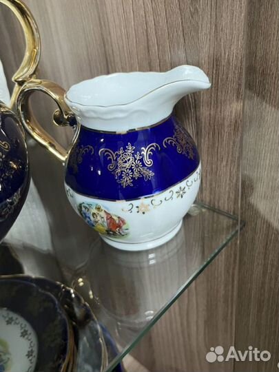 Предметы от сервиза Мадонна кобальта оригиналы