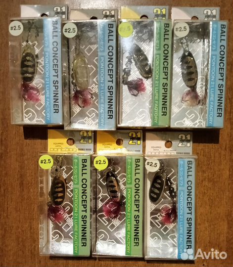 Блесны Pontoon 21 Ball Concept, Trait #2, #3