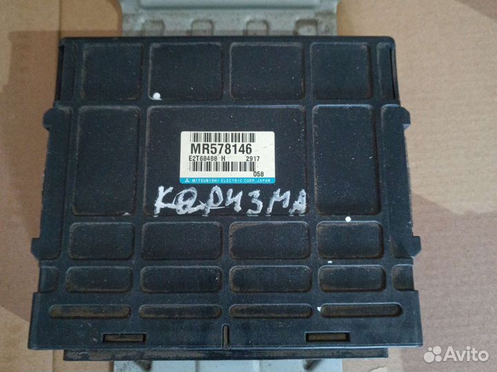 Блок управления двигателем mitsubishi carisma