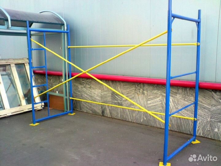 Леса строительные рамные