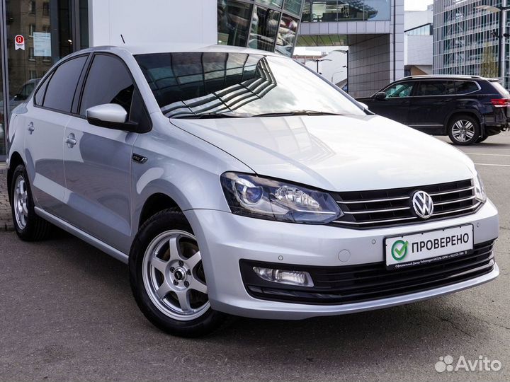 Volkswagen Polo 1.6 МТ, 2018, 123 680 км