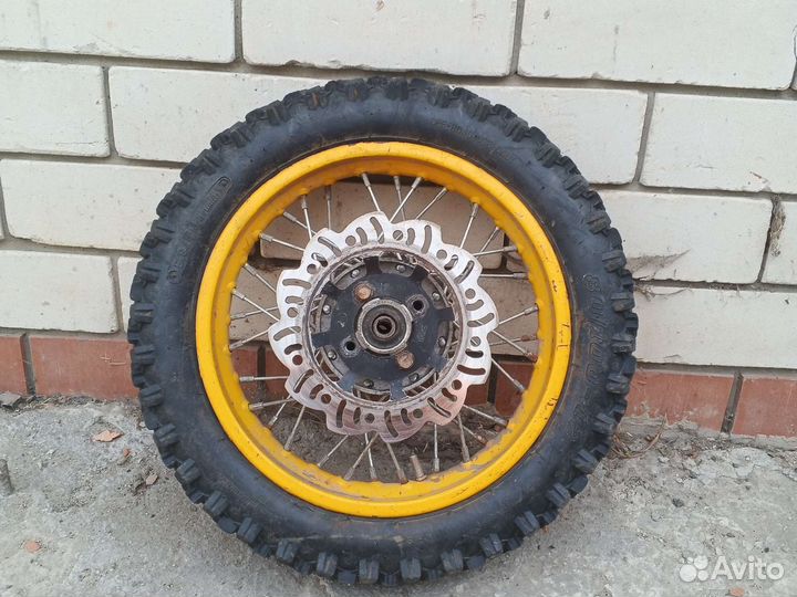 Заднее калесо на питбайк 12