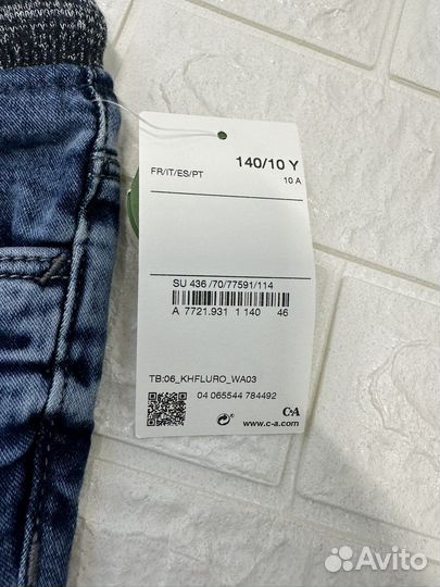 Шорты детские джинсовые C&A