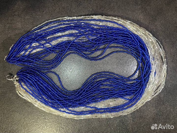 Ожерелье / бусы из бисера