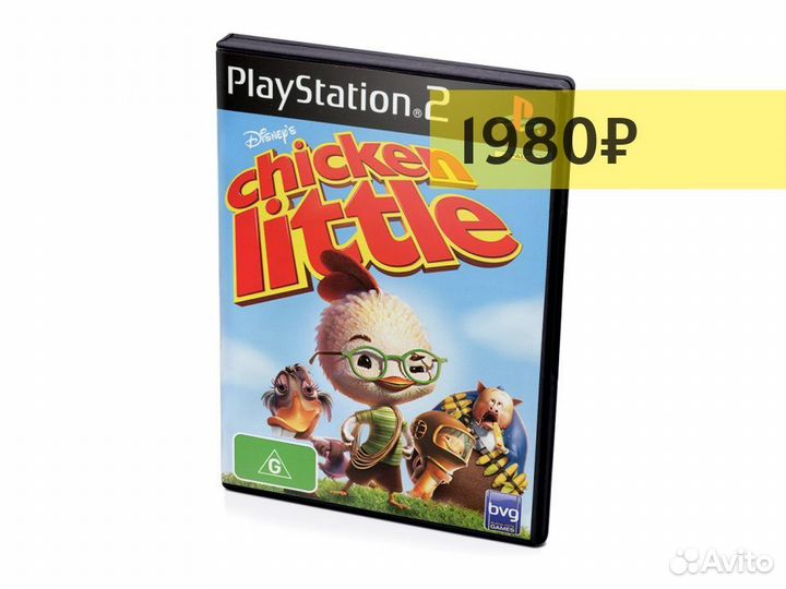 Chicken Little, б/у, английский (PS2)