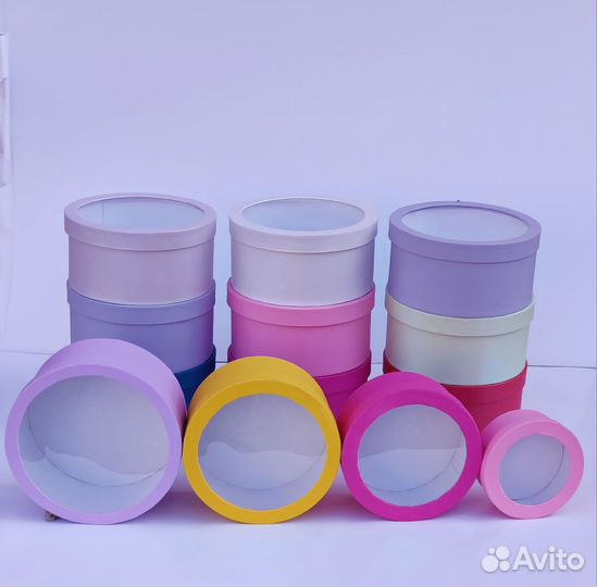 Коробка шайба с окном