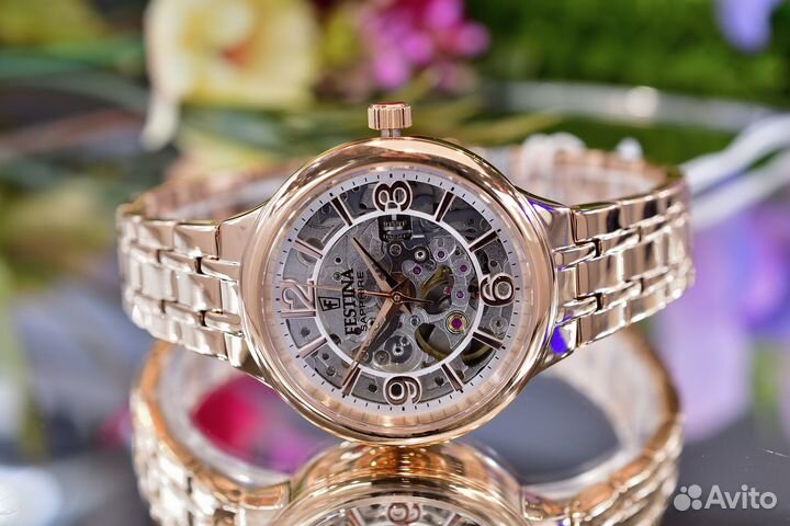 Женские часы Festina F20616/1 мех. авто