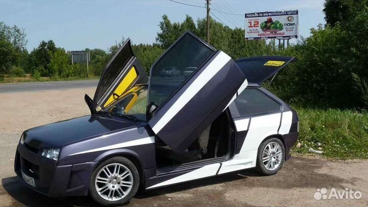 Черчёж петель в стиле ламбо