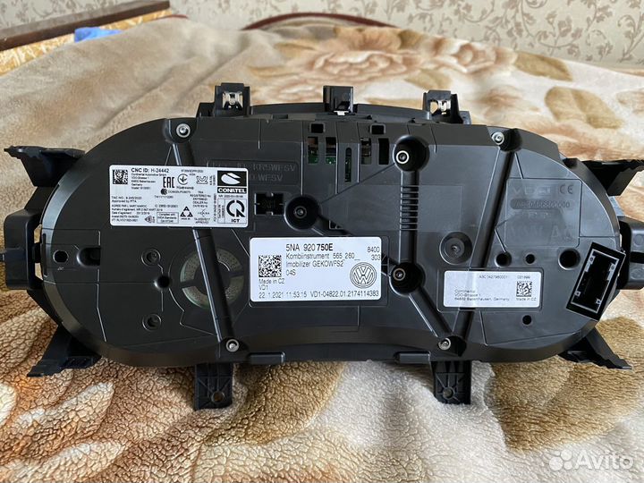 Панель приборов Tiguan 2