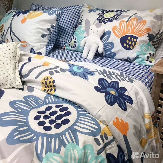 Постельное белье евро новое