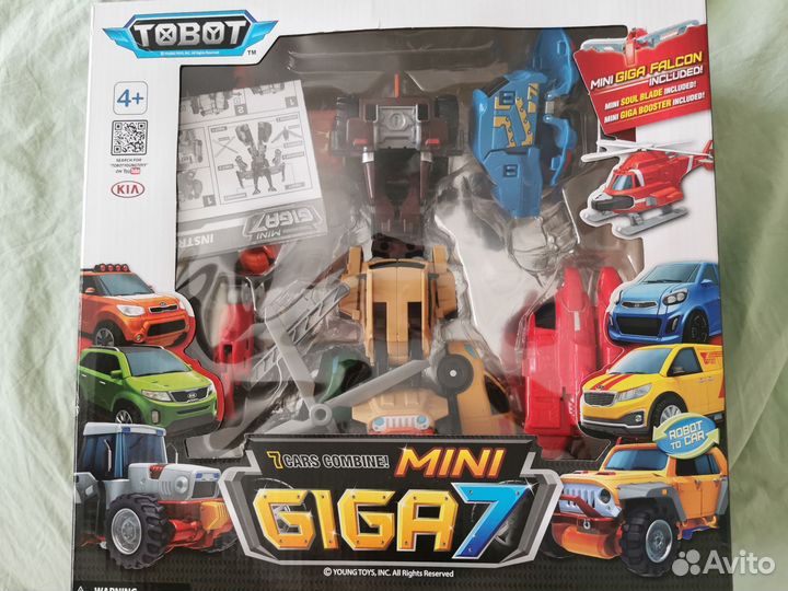 Tobot Giga 7 оригинал, очень мало б/у