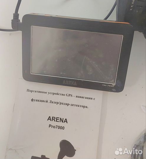 Навигатор антирадар arena Pro7000