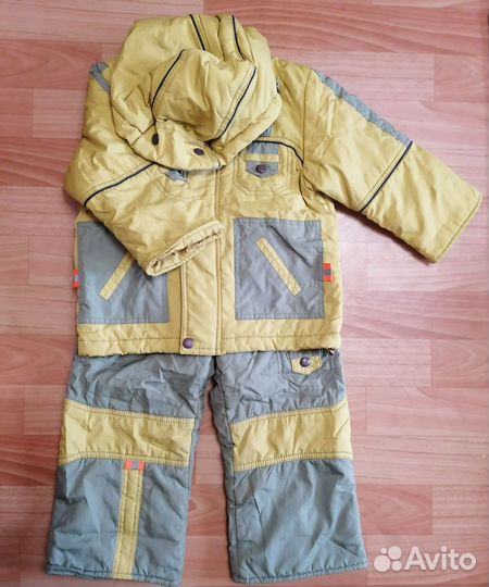 Комплект демисезонный, куртка, штаны 98-104