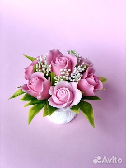 Букет из мыла