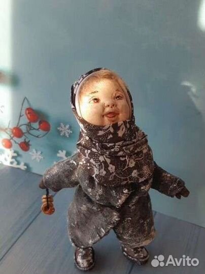 Ватные елочные игрушки новые