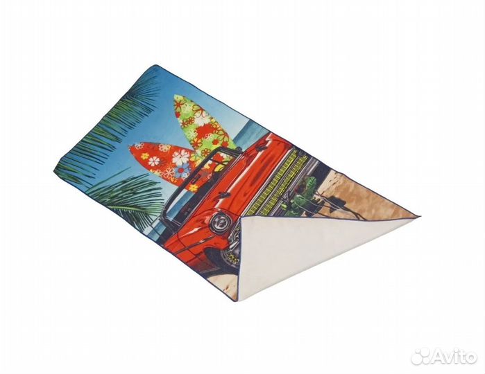 Новое пляжное полотенце 140х70 см