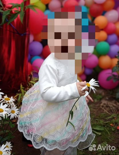 Платье праздничное 74 80