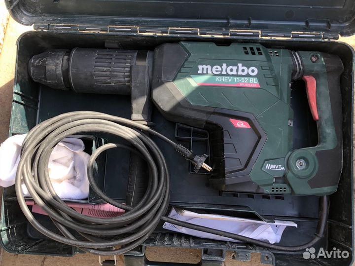 Перфоратор metabo khev 11-52 BL