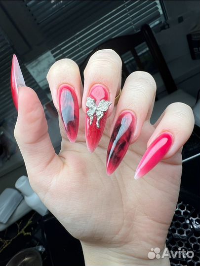 Маникюр, гель лак, наращивание