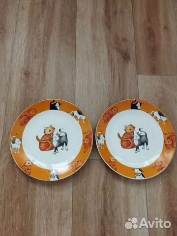 2 тарелки
